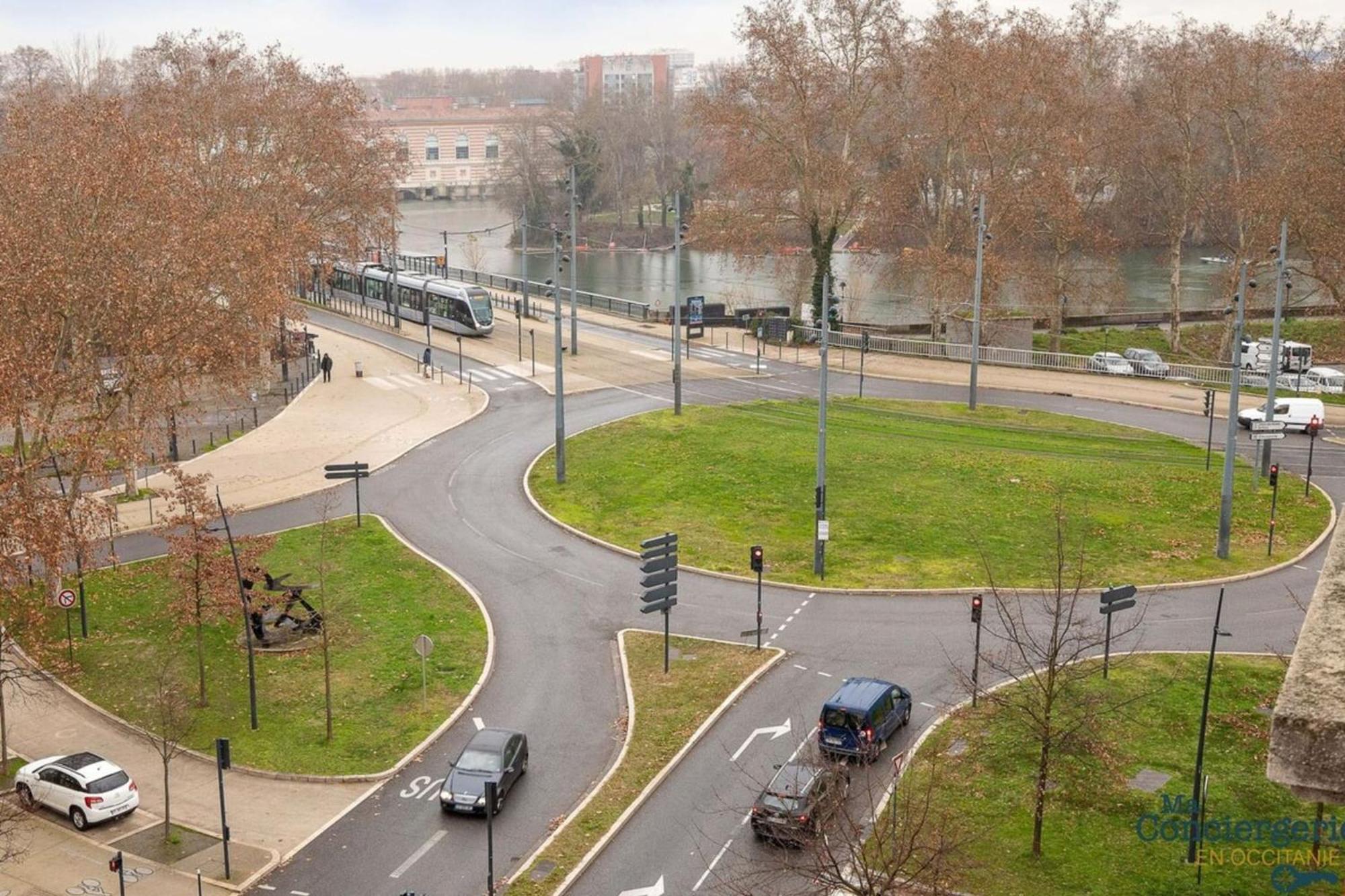 Апартаменти Fac 5 Trammetro Vue Garonne Parking Тулуза Екстер'єр фото